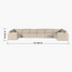 كنبة 6 مقاعد على شكل U - إتيرنو بلس-furniture-sofaandseating-cornersofas-image-1