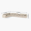 Eterno Plus 6 Seater Left Corner Sofa with Console-furniture-sofaandseating-cornersofas-image-7