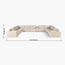 Eterno Plus 9 Seater U-Shaped Sofa with Console-furniture-sofaandseating-cornersofas-image-4
