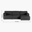 Eterno Plus 3 Seater Sofa with Right Chaise-furniture-sofaandseating-cornersofas-image-8
