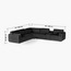 Eterno Plus 4 Seater Left Corner Sofa with Console-InfluencerCodes_Ramadan26_All_20012026-image-10