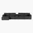 كنبة بـ4 مقاعد وكنبة استرخاء يسار ووحدة كونسول - إيتيرنو بلس-furniture-sofaandseating-cornersofas-image-2