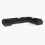 Eterno Plus 6 Seater Right Corner Sofa with Left Chaise and Console-furniture-sofaandseating-cornersofas-image-9