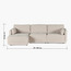 Eterno Plus 3 Seater Sofa with Left Chaise-furniture-sofaandseating-cornersofas-image-8