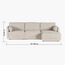 Eterno Plus 3 Seater Sofa with Right Chaise-furniture-sofaandseating-cornersofas-image-8