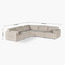 Eterno Plus 4 Seater Left Corner Sofa-furniture-sofaandseating-cornersofas-image-9