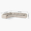Eterno Plus 5 Seater Left Corner Sofa-furniture-sofaandseating-cornersofas-image-9