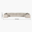 Eterno Plus 6 Seater U-Shaped Sofa-furniture-sofaandseating-cornersofas-image-10