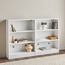 Brayden Wide Bookcase - Short-furniture-livingroom-storageanddisplaycabinets-image-1