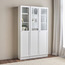 Brayden Bookcase with Half Glass Doors - Tall-furniture-livingroom-storageanddisplaycabinets-image-1