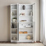 Brayden Bookcase with Half Glass Doors - Tall-furniture-livingroom-storageanddisplaycabinets-image-2