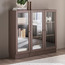 Brayden Bookcase with Glass Doors - Short-furniture-livingroom-storageanddisplaycabinets-image-1